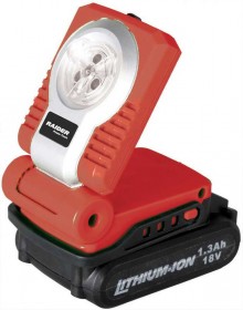LED λάμπα για Li-Ion μπαταρίες