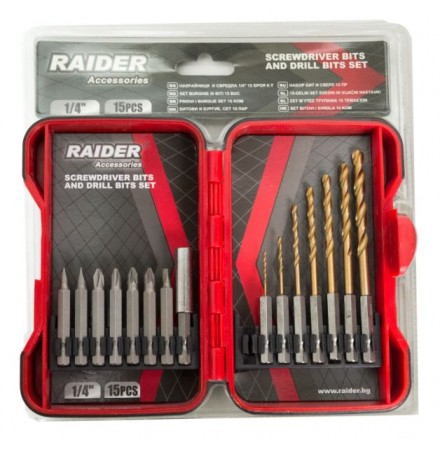 RAIDER ΜΥΤΕΣ & ΤΡΥΠΑΝΙΑ ΣΕΤ 15τεμ