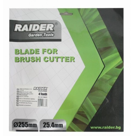 RAIDER ΘΑΜΝΟΚΟΠΤΙΚΟΥ ΔΙΣΚΟΣ 4 ΔΟΝΤΙΑ 255MM