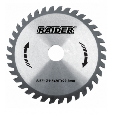 RAIDER ΔΙΣΚΟΣ ΚΟΠΗΣ ΞΥΛΟΥ-ΜΕΤΑΛΛΟΥ  Φ20/Φ110/24Δ