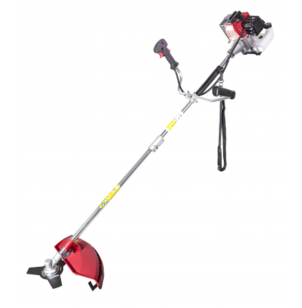 Foldable Gasoline Brush Cutter With A Blade & Trimmer Head GBC20